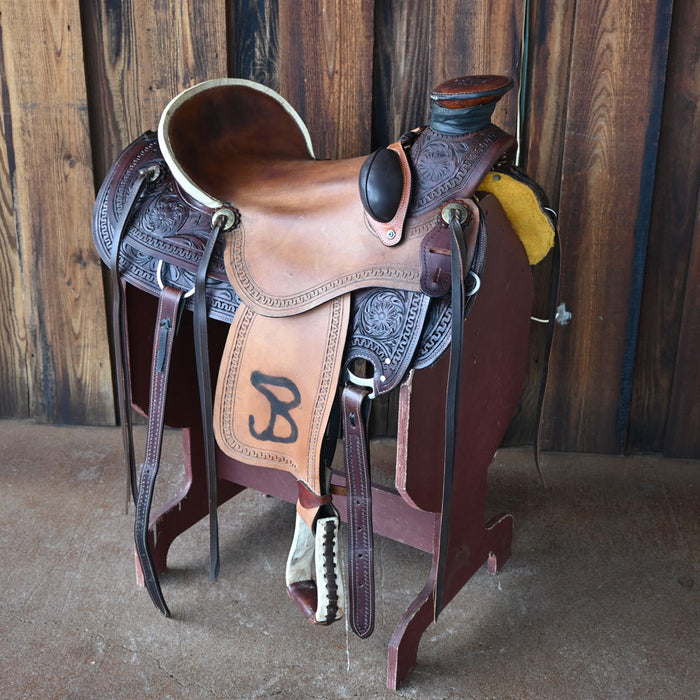 17" USED WADE SADDLE Saddles - Used SHOPMADE