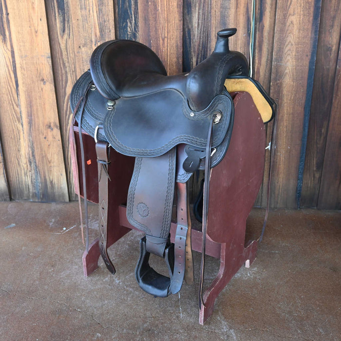 16" USED CIRCLE Y FLEX2 TRAIL SADDLE
