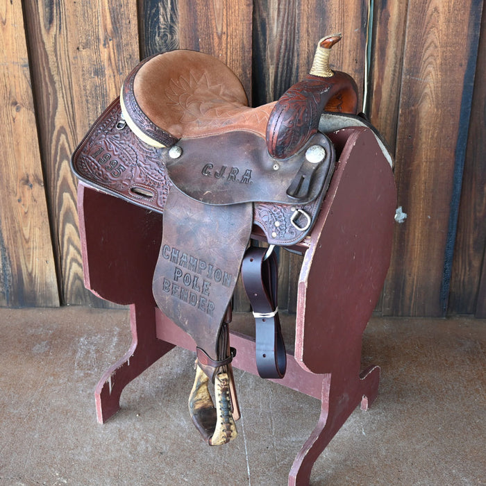 14" USED BARREL SADDLE Saddles - Used SHOPMADE