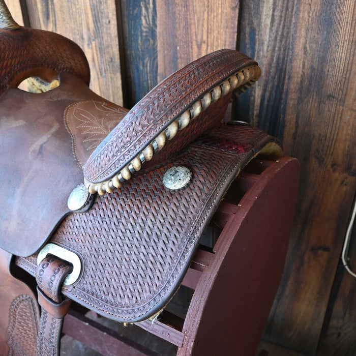 13.5" USED BILLY COOK BARREL SADDLE