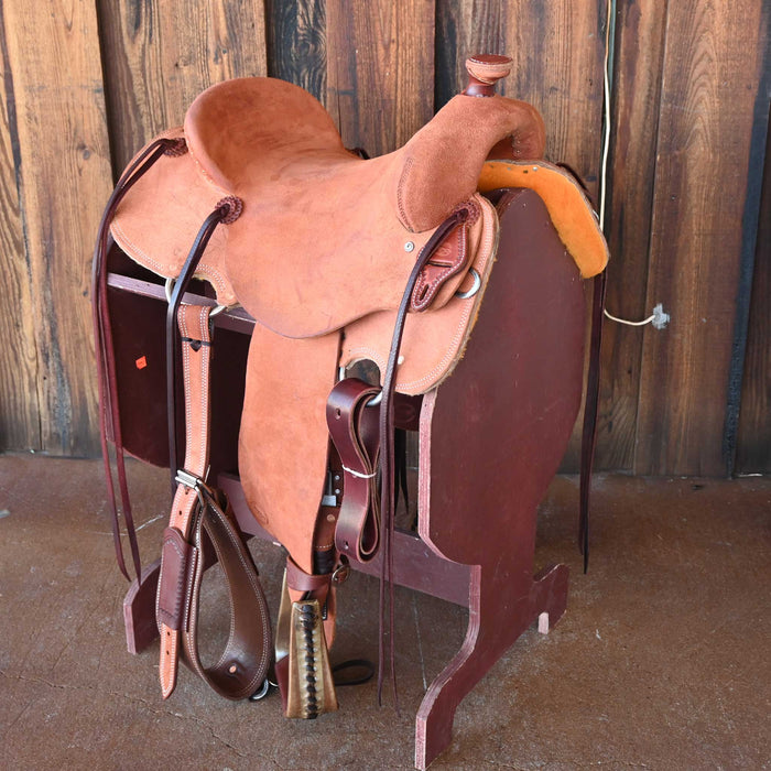 14.5" TESKEY'S STRIP DOWN RANCH SADDLE