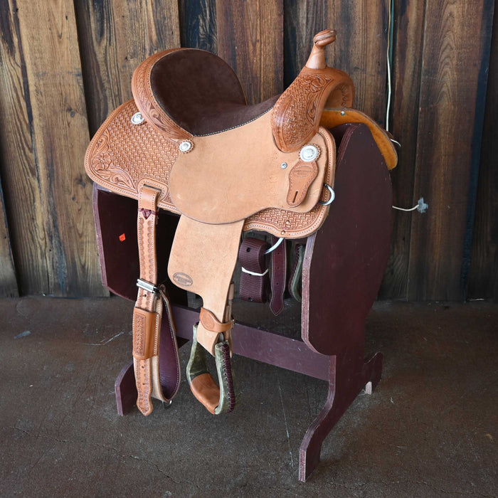 13.5" TESKEY'S COMPETITION SERIES BARREL SADDLE