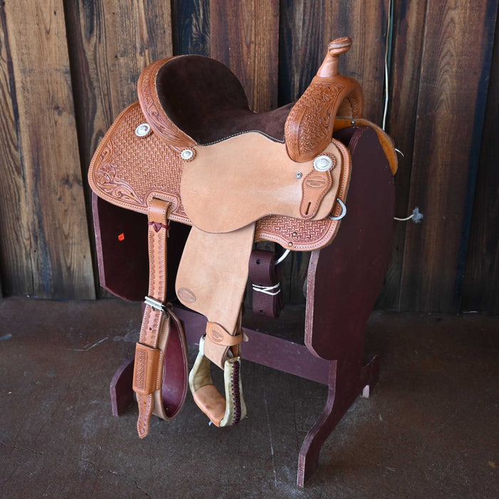 14" TESKEY'S COMPETITION SERIES BARREL SADDLE