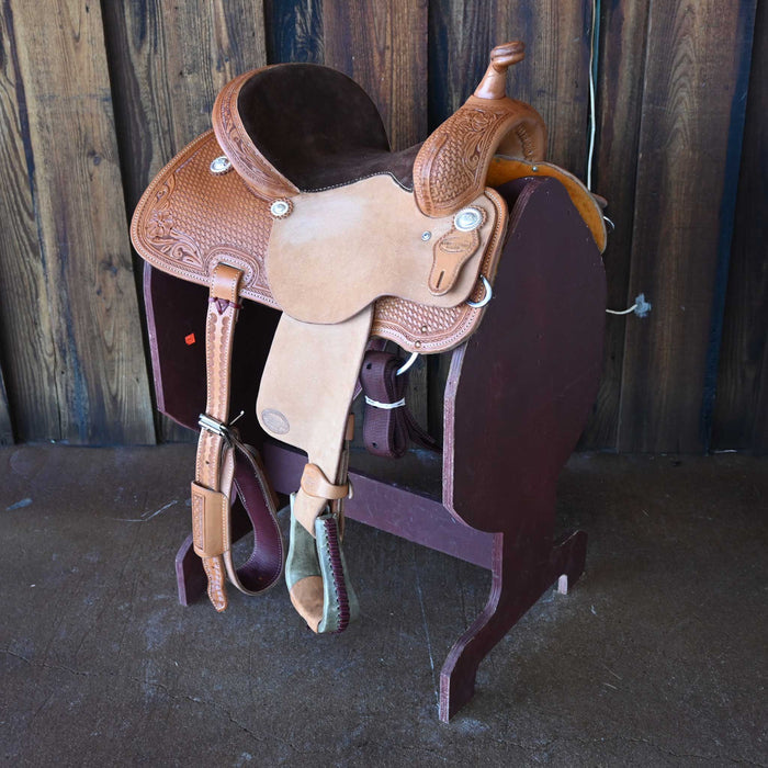 13.5" TESKEY'S COMPETITION SERIES BARREL SADDLE