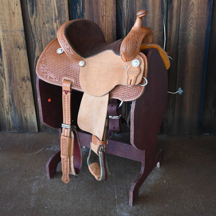 13.5" TESKEY'S COMPETITION SERIES BARREL SADDLE
