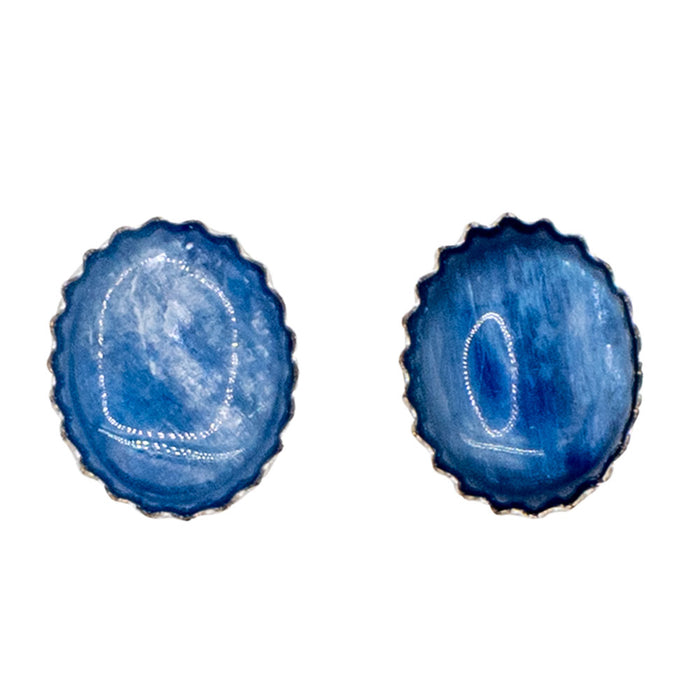 Blue Lapis Stud Earrings WOMEN - Accessories - Jewelry - Earrings Sunwest Silver