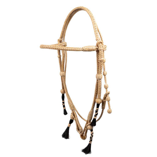 Teskey's Braided Rawhide Browband Headstall Tack - Headstalls Teskey's