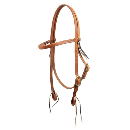 Teskey's Light Oil Harness Browband Headstall Tack - Headstalls Teskey's