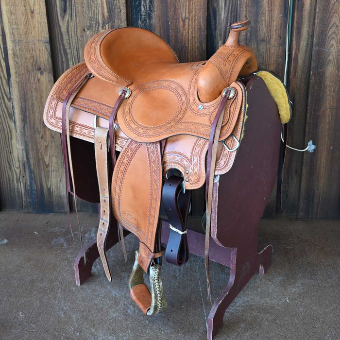 15" USED SILVER ROYAL RANCH SADDLE Saddles - Used Silver Royal