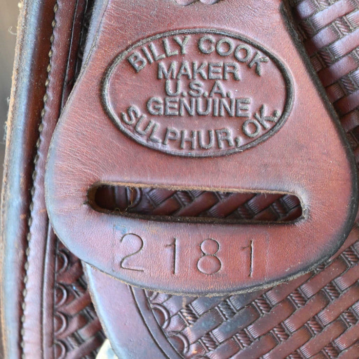 15" USED BILLY COOK WADE SADDLE