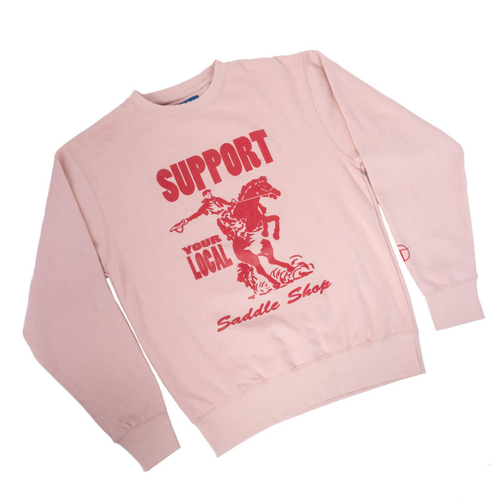 Teskey's Local Saddle Shop Crewneck Sweatshirt TESKEY'S GEAR - LS T-Shirts Teskey's