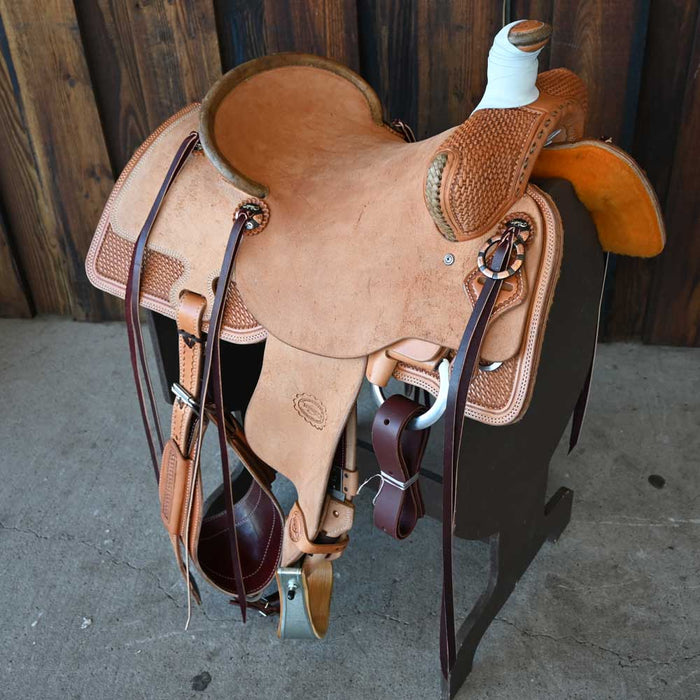 15.5" TESKEY'S RANCH SADDLE Saddles - New Teskey's Saddlery
