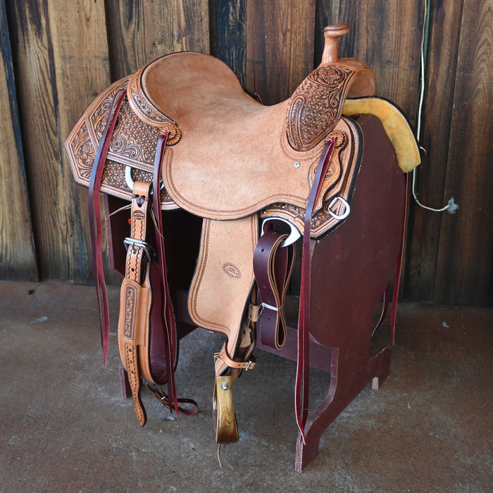 16" TESKEY'S PRO CUTTER RANCH CUTTER SADDLE
