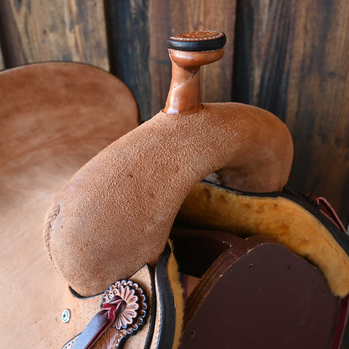 14" TESKEY'S PRO CUTTER RANCH CUTTER SADDLE