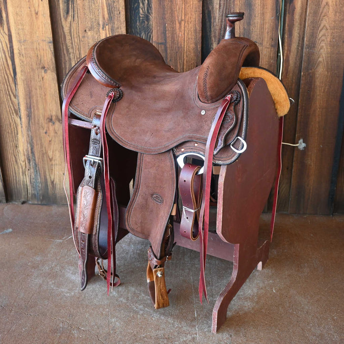 16" TESKEY'S PRO CUTTER RANCH CUTTER SADDLE