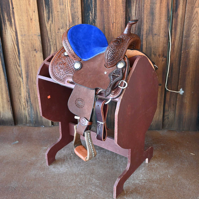 12" TESKEY'S YOUTH BARREL SADDLE