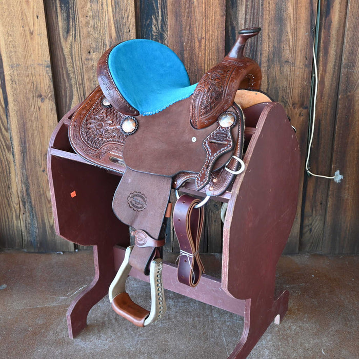 12" TESKEY'S YOUTH BARREL SADDLE