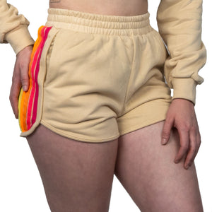 Contrast Trim Short Set