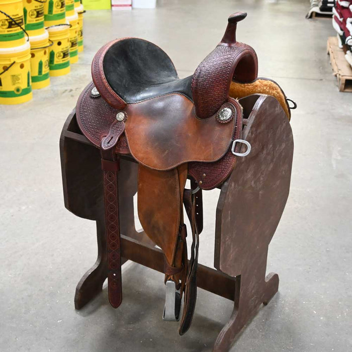 13" USED MARTIN BTR BARREL SADDLE Saddles - Used Martin Saddlery