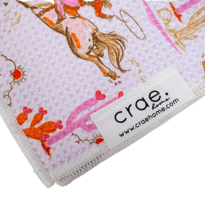 Double-Sided Washcloth - Lasso Cream HOME & GIFTS - Tabletop + Kitchen - Kitchen Decor Crae Home