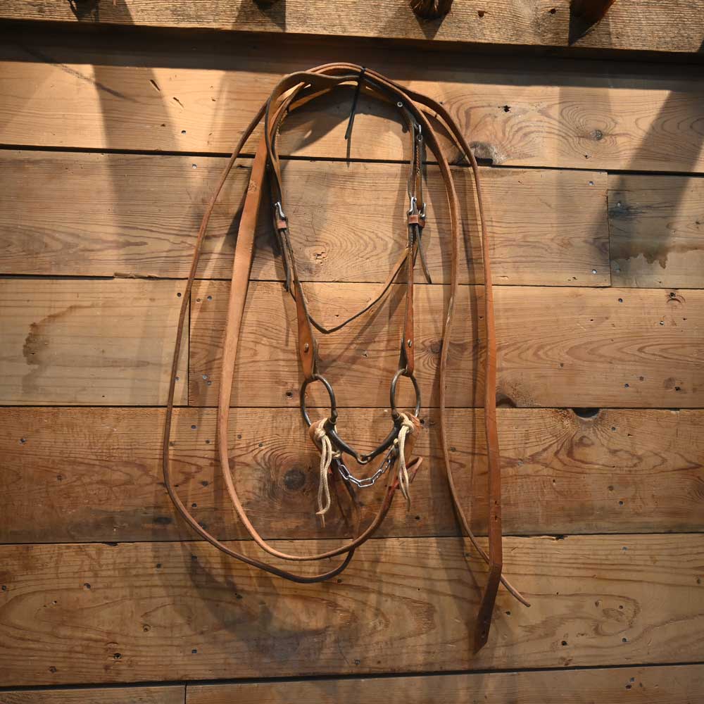 Bridle Rig -  D-Ring Smooth Snaffle SBR051 Sale Barn MISC   