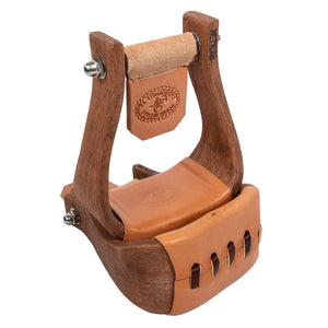 Nettles 3" Chisholm Flat Bottom Stirrup