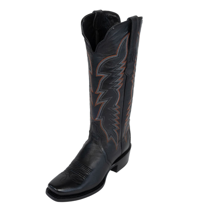 R. Watson Women's Black Mestizo Goat Western Boot WOMEN - Footwear - Boots - Western Boots R Watson