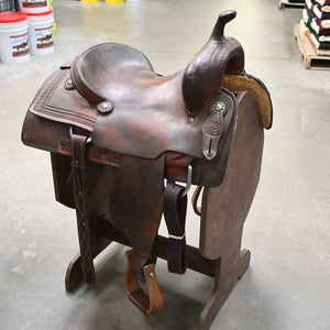 16" USED TODD JEYS CUTTING SADDLE Saddles - Used Todd Jeys