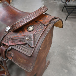 16" USED TODD JEYS CUTTING SADDLE Saddles - Used Todd Jeys