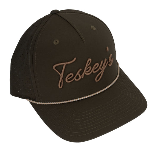 Teskey's Script 3D Cap - Dark Loden TESKEY'S GEAR - Baseball Caps Teskey's