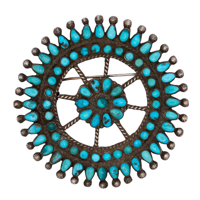Peyote Bird Vintage Zuni 2.5" Pin WOMEN - Accessories - Jewelry - Pins & Pendants Peyote Bird Designs