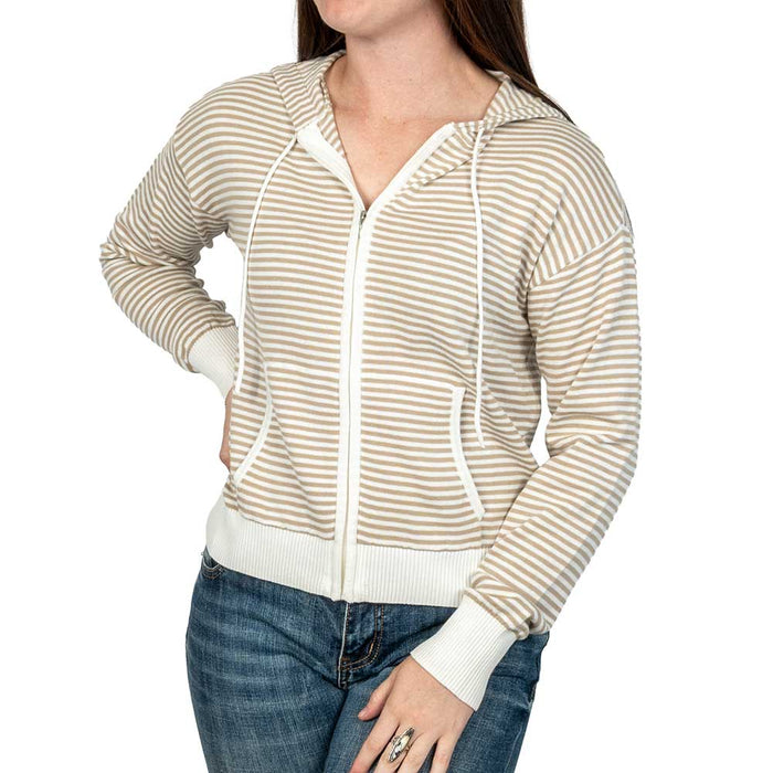 Flag & Anthem Women's Waverly Sweater Zip Up Hoodie WOMEN - Clothing - Pullovers & Hoodies Flag And Anthem