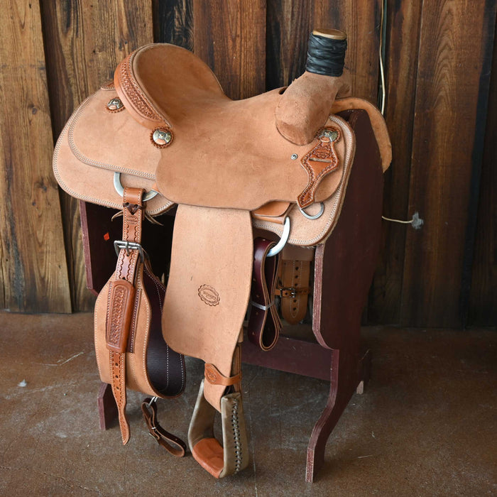 14.5" TESKEY'S TEAM ROPING SADDLE