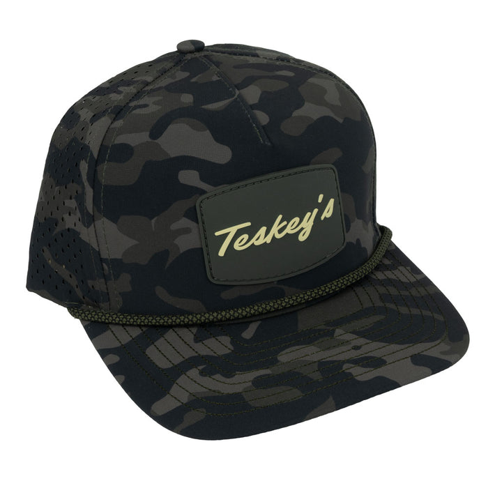 Teskey's Script Patch Cap - Olive Camo TESKEY'S GEAR - Baseball Caps Teskey's