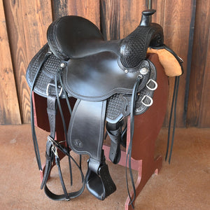 16" CIRCLE Y DARK RIDER FLEX2 TRAIL SADDLE Saddles - New Circle Y Saddlery