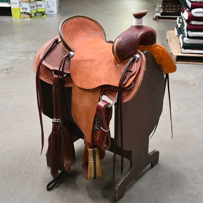 15.5" TESKEY'S RANCH ASSOCIATION SADDLE