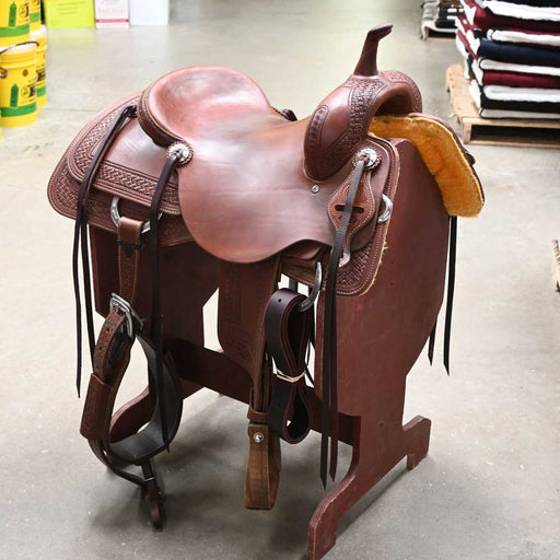 16" USED JEFF SMITH CUTTING SADDLE Saddles - Used Jeff Smith