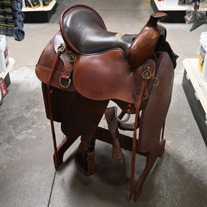 15.5" USED TUCKER GEN II HIGH PLAINS TRAIL SADDLE Saddles - Used Tucker