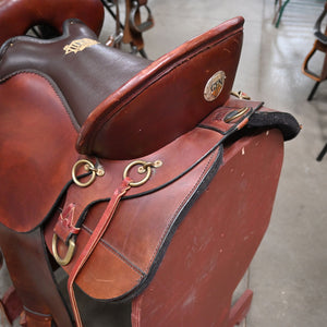 15.5" USED TUCKER GEN II HIGH PLAINS TRAIL SADDLE Saddles - Used Tucker