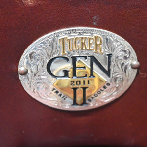 15.5" USED TUCKER GEN II HIGH PLAINS TRAIL SADDLE Saddles - Used Tucker