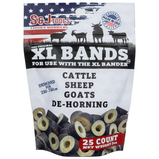 Latex Bands for XL Bander (25pack) First Aid & Medical - Tools Wadsworth Manufacturing