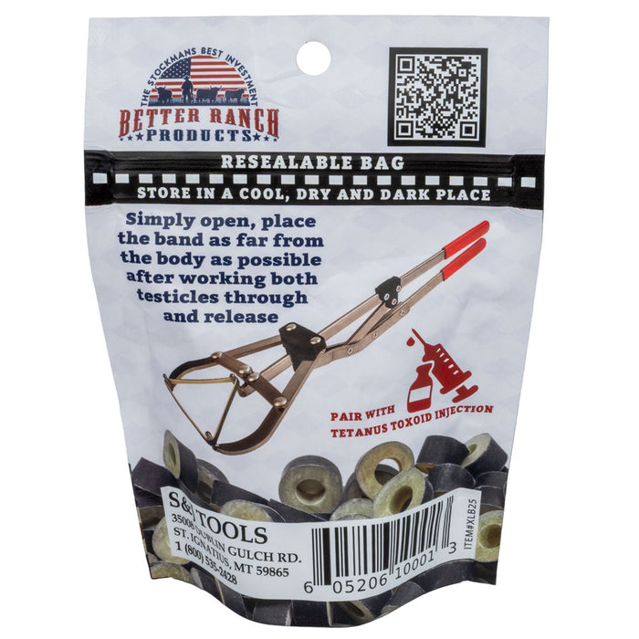 Latex Bands for XL Bander (25pack) First Aid & Medical - Tools Wadsworth Manufacturing