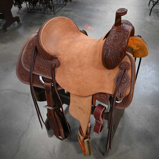 15" TESKEY'S PRO CUTTER RANCH CUTTER SADDLE Saddles - New Teskey's Saddlery