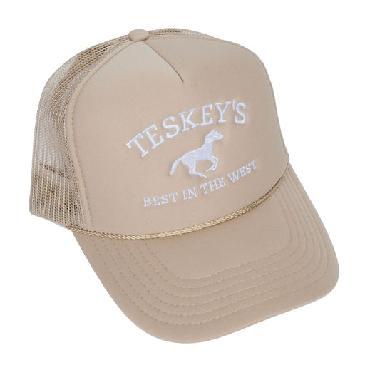 Teskey's Best In The West Cap - Beige TESKEY'S GEAR - Baseball Caps Teskey's