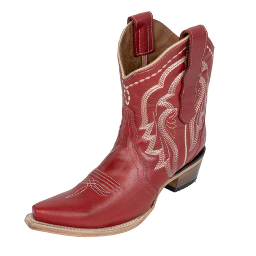 Corral Women's Red Embroidered Ankle Boot WOMEN - Footwear - Boots - Booties Corral Boots