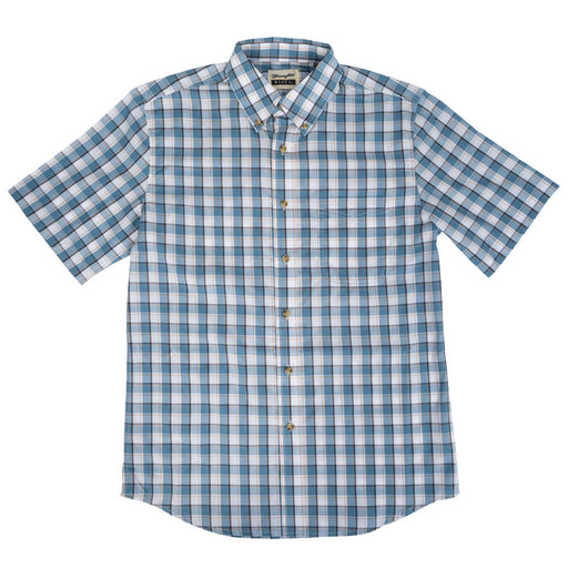 Wrangler Men's Riata Plaid Classic Fit Button Down Shirt MEN - Clothing - Shirts - Short Sleeve Wrangler