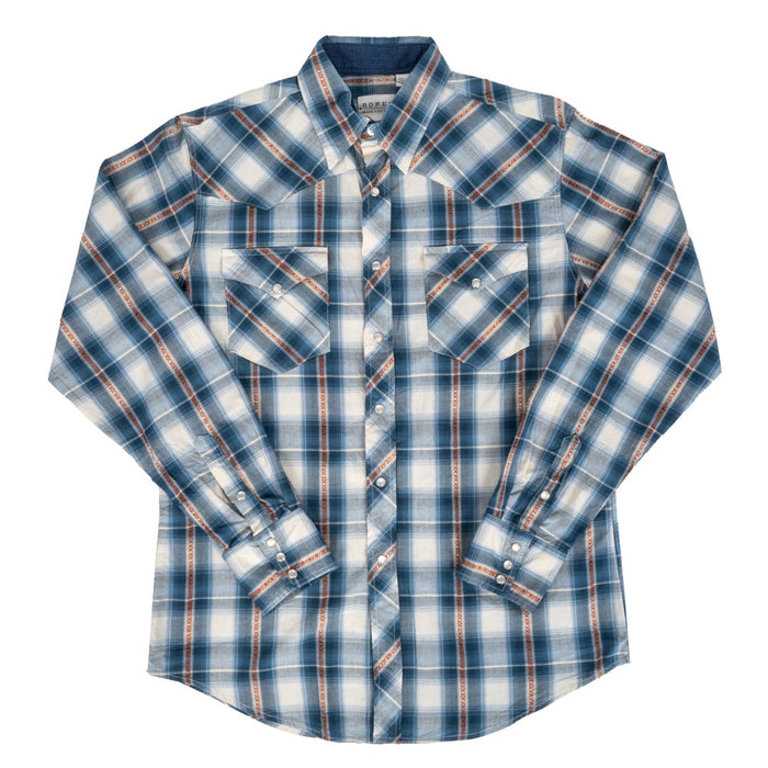 Roper Men's Pearl Snap Performance Western Shirt MEN - Clothing - Shirts - Long Sleeve Roper Apparel & Footwear