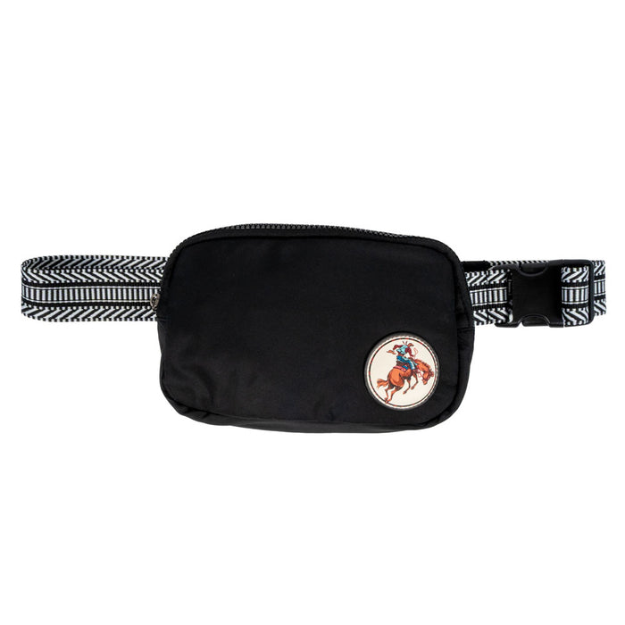Cruel Denim Black Belt Bag ACCESSORIES - Luggage & Travel - Backpacks & Belt Bags Cruel Denim