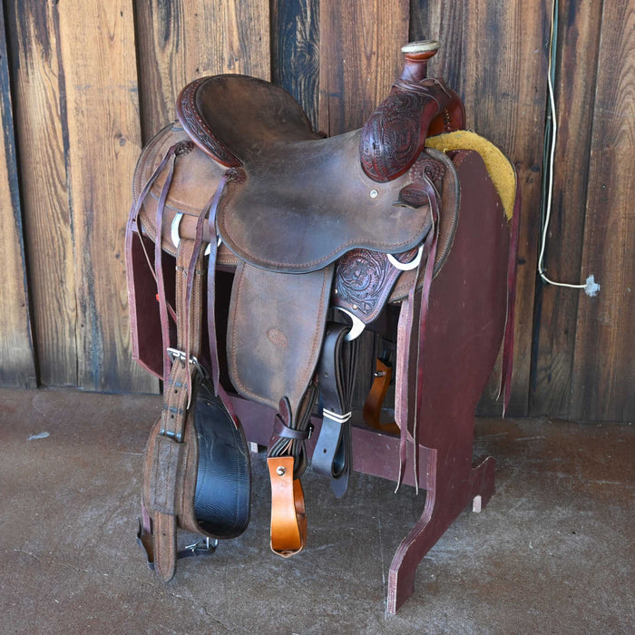 14.5" USED BILLY COOK RANCH SADDLE