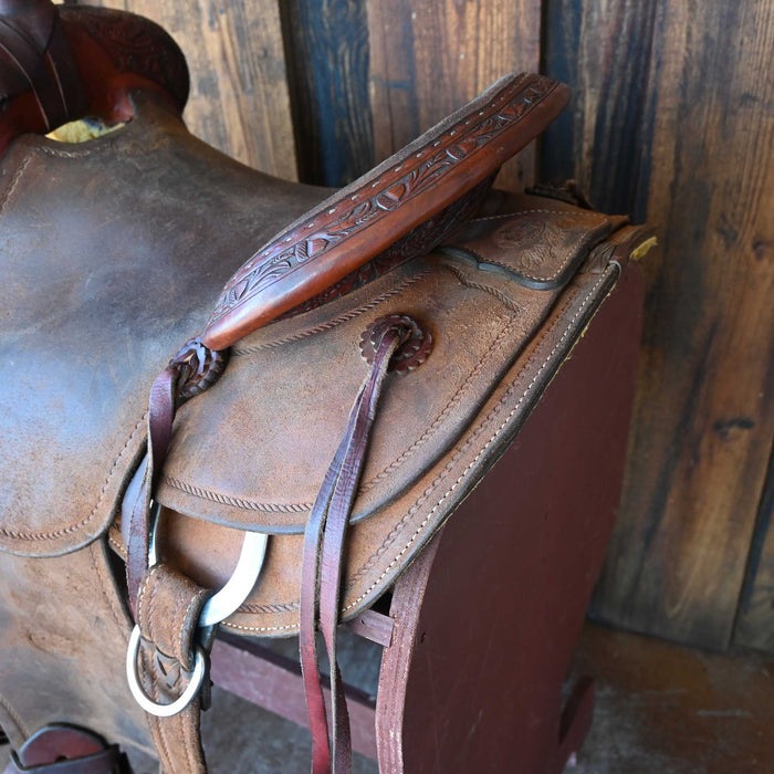 14.5" USED BILLY COOK RANCH SADDLE